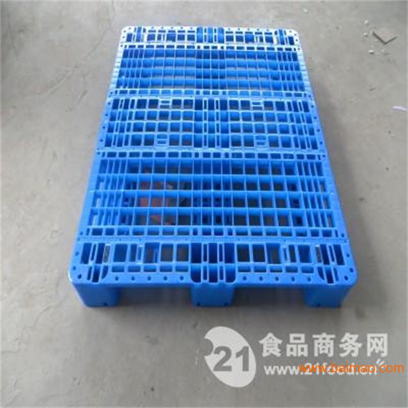 1208川字塑料托盘,1210川字型塑料栈板,可加8根钢管