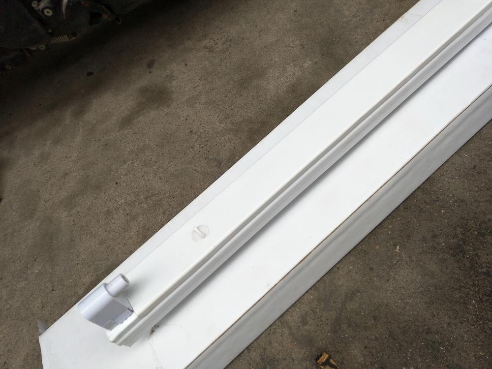FA8灯脚2.4米单管支架LED灯管支架