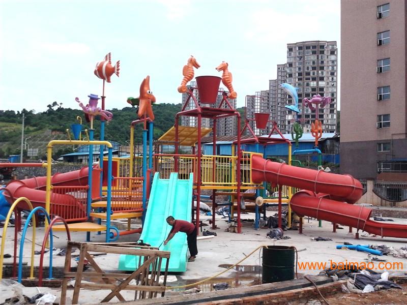 梅州水上游艺设施，梅江游泳池设备,梅县儿童水滑梯厂