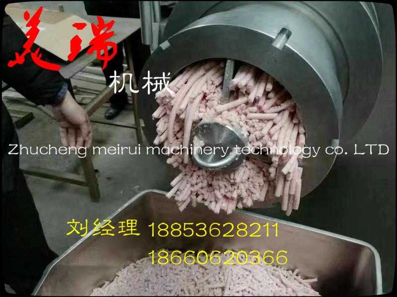 100型冻肉绞肉机，商用冻肉绞肉机