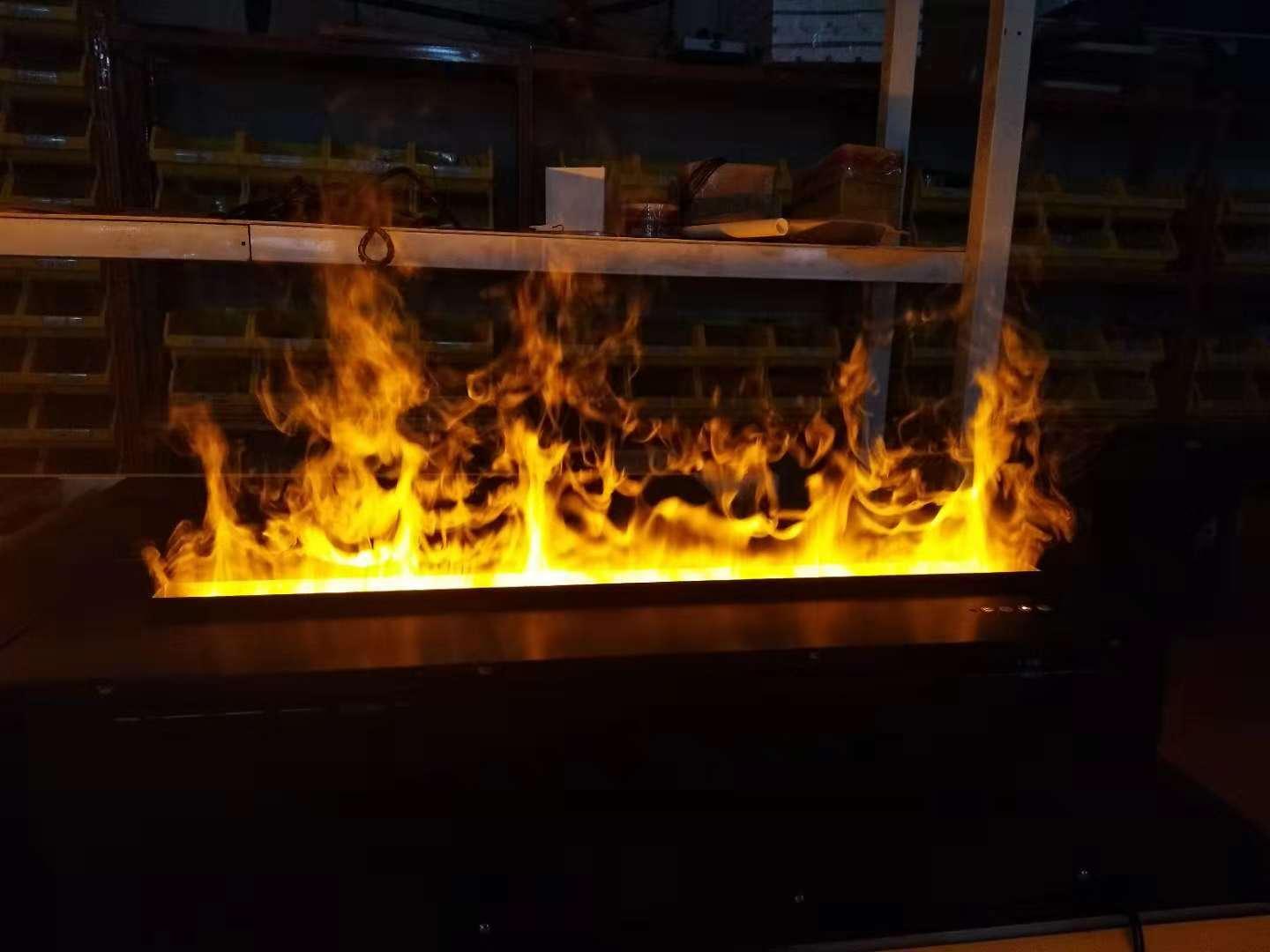 厂家直销1.2米伏尔甘3d假火焰 仿真雾化壁炉电壁
