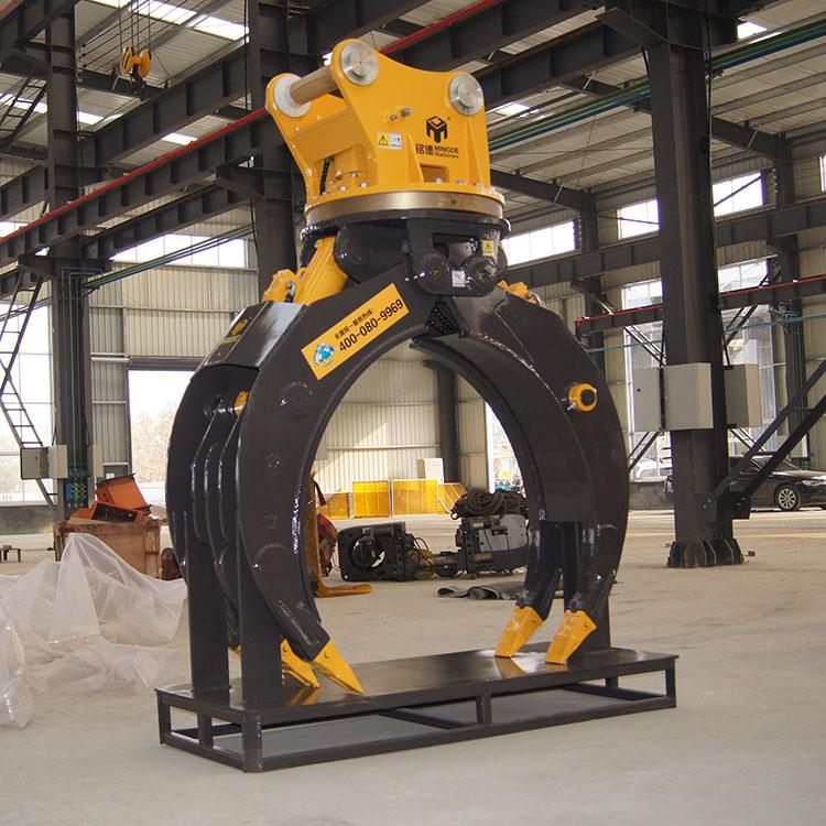 液压旋转夹木器 废旧钢铁抓钢机厂家/批发/供应商