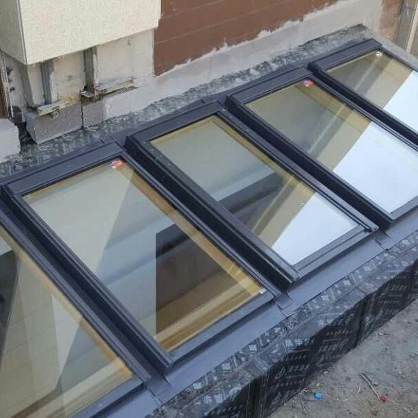 台州温州地下室采光窗 地下室天窗 铝合金天窗