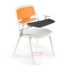 培训椅 塑料写字板会议椅 培训室写字板椅 培训室椅