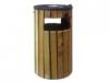 润升环保公司·**的钢木垃圾桶供应商&**sh;&**sh;钢木垃圾桶哪家便宜