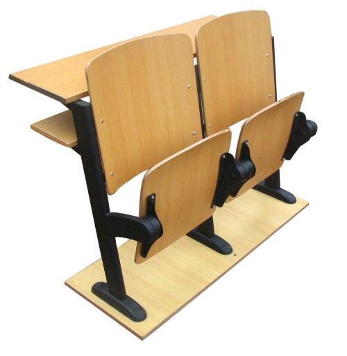 哪里供应大学阶梯教室桌椅  教学硬席排椅