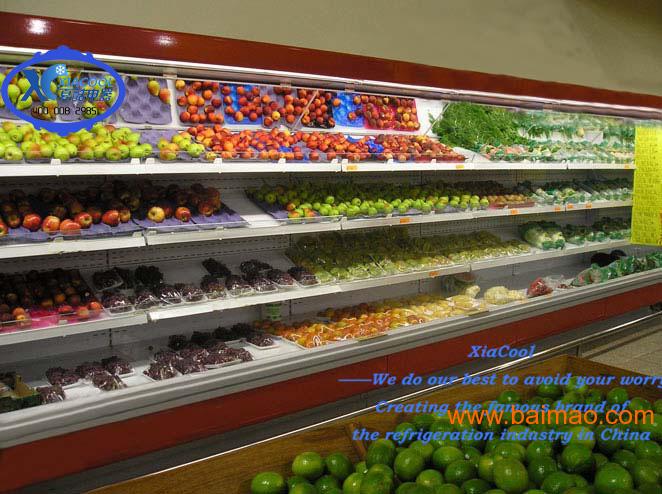 夏酷风幕柜冷藏展示柜保鲜柜饮料柜酸奶柜保鲜柜蔬果保