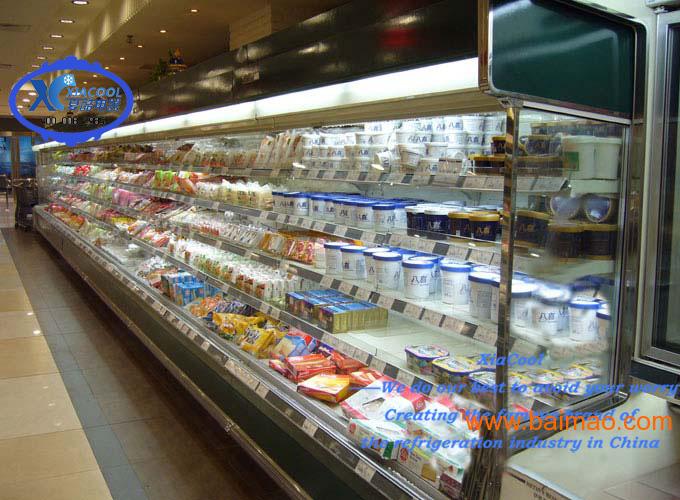夏酷风幕柜冷藏展示柜保鲜柜饮料柜酸奶柜保鲜柜蔬果保