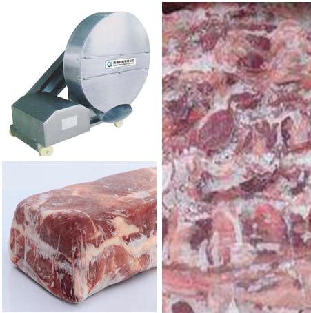 猪肉冷冻肉板刨肉机