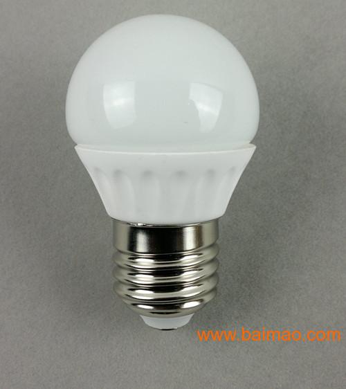 3W陶瓷球泡灯外壳 LED节能灯具套件P41