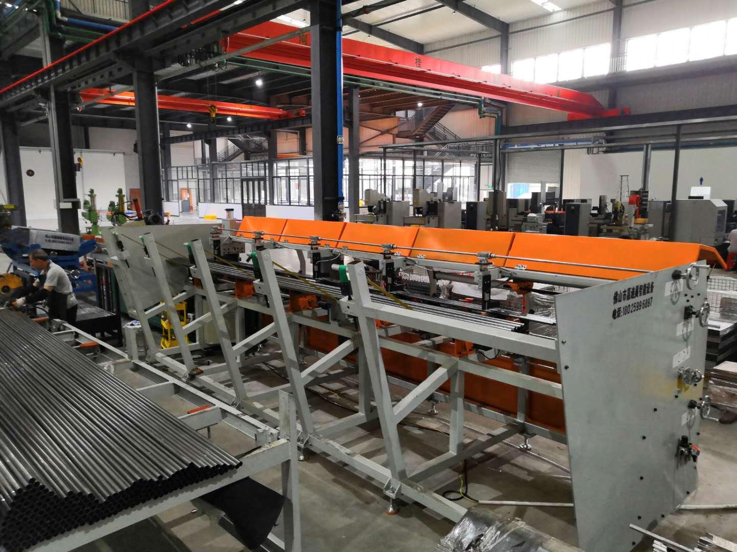 全自动上料切管机数控切管无屑自动切管加工生产线