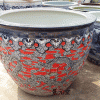 陶瓷米缸米桶带盖面缸储物罐**坛发酵缸水缸50斤