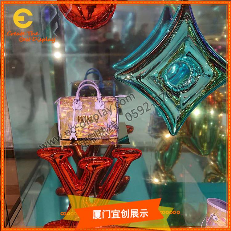 商场游乐场装饰气球热气球道具橱窗树脂玻璃钢道具