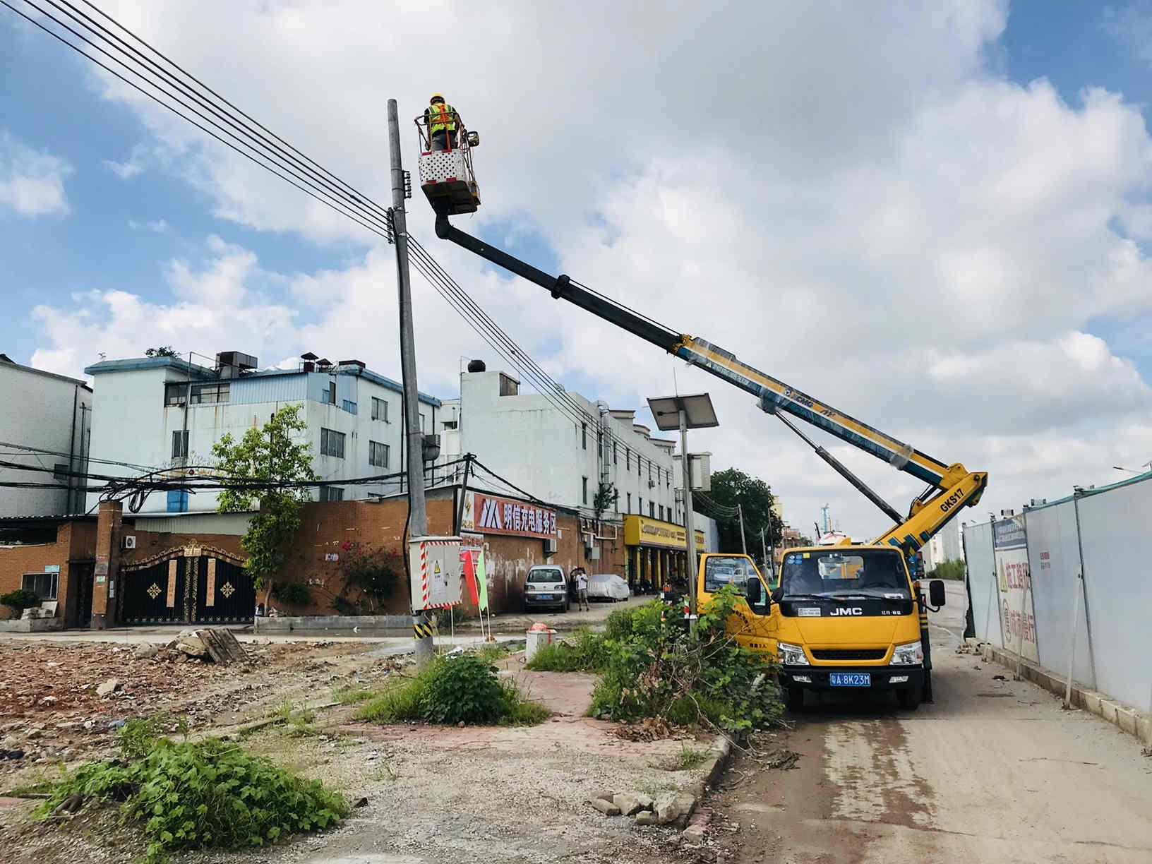 广州路灯车出租公司 高空车出租公司 高空作业车出租厂家/批发/供应商