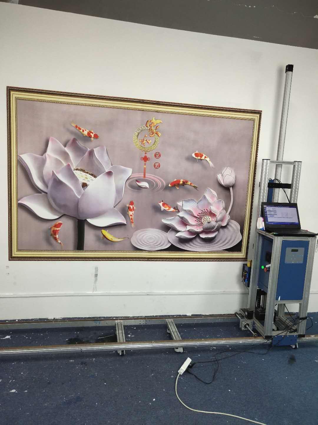 深圳众合智能4D美墙大师墙体打印机