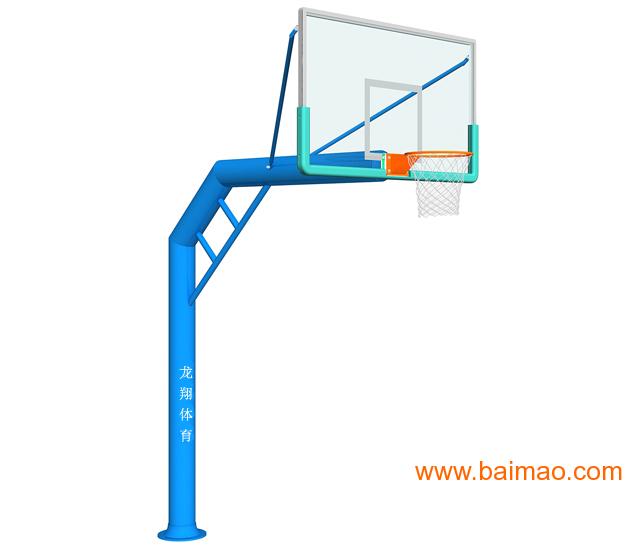 中山单臂圆管可拆式篮球架LX-007