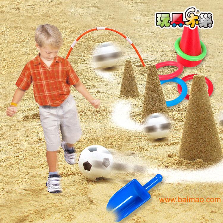 玩具乐巢沙滩六件套 益智户外佳品运动玩具