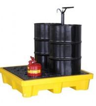 防溢出托盘-油桶托盘-防渗漏托盘-防泄漏卡板