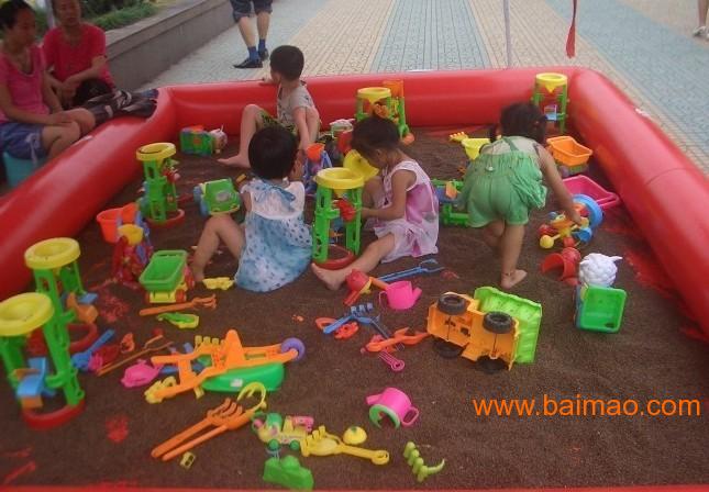 河南充气水池，儿童充气气垫，郑州充气沙滩池