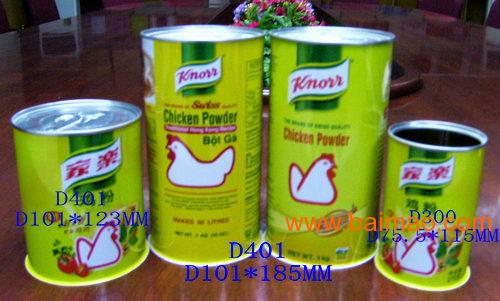 马口铁焊接罐|奶粉罐供应商|太太乐鸡粉铁罐销售