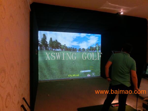 来自日本的高尔夫模拟器，超大3D高尔夫模拟器