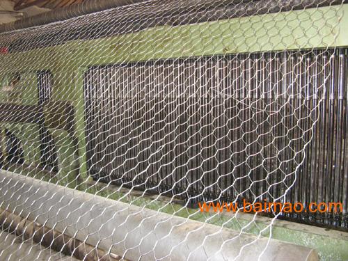 长期供应 标准重型六角网 涂塑石笼网