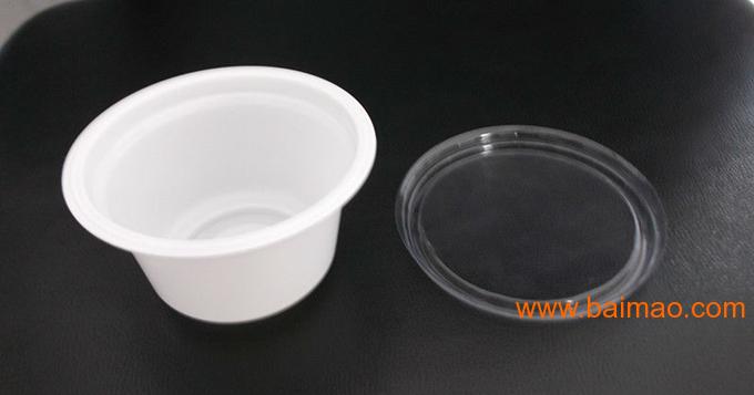 龙威230ML一次性PP酸奶杯 带盖可印刷