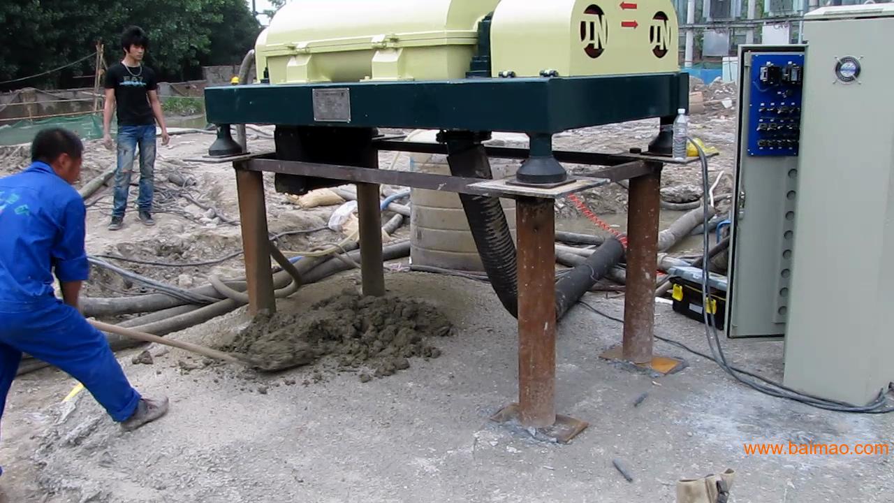 泥浆分离机在建筑打桩泥浆处理中的应用