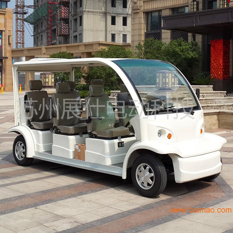 上海四轮六座电动观光车 校园工厂游览车 休闲代步车