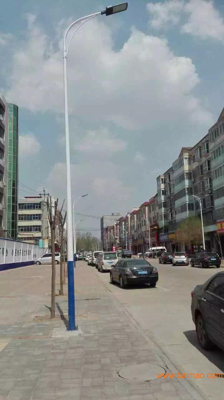 江苏开元供应黑龙江省鹤岗市6米40瓦市电路灯案例