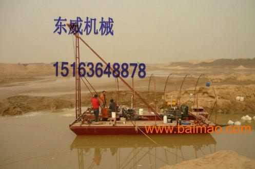 福建水域清淤采砂常用的冲吸式抽沙船DW新型抽砂船