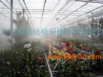 大棚保鲜喷雾系统 大棚花卉加湿降温系统 园林造雾造