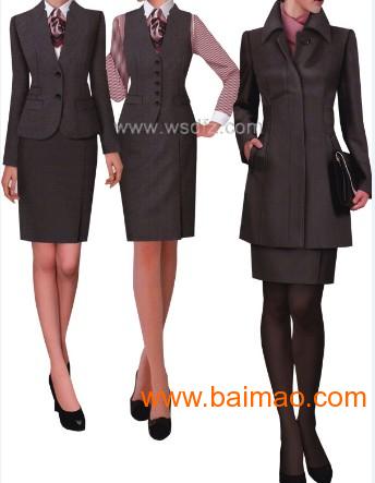 2014年新款女士西装定制 韩版西服订做 威仕顿