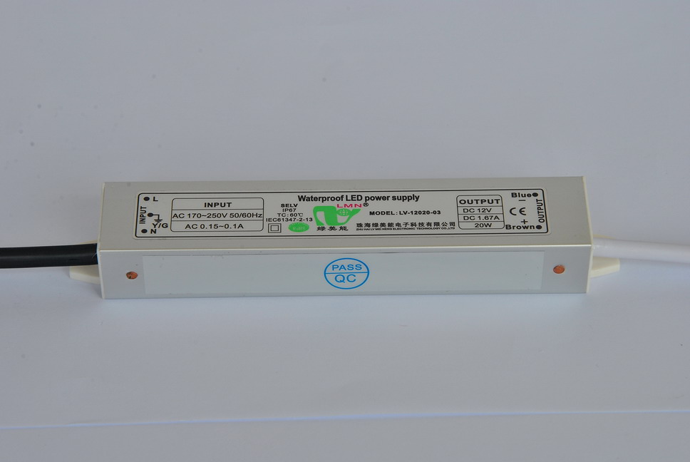 供应LED防水恒压电源45W/12V