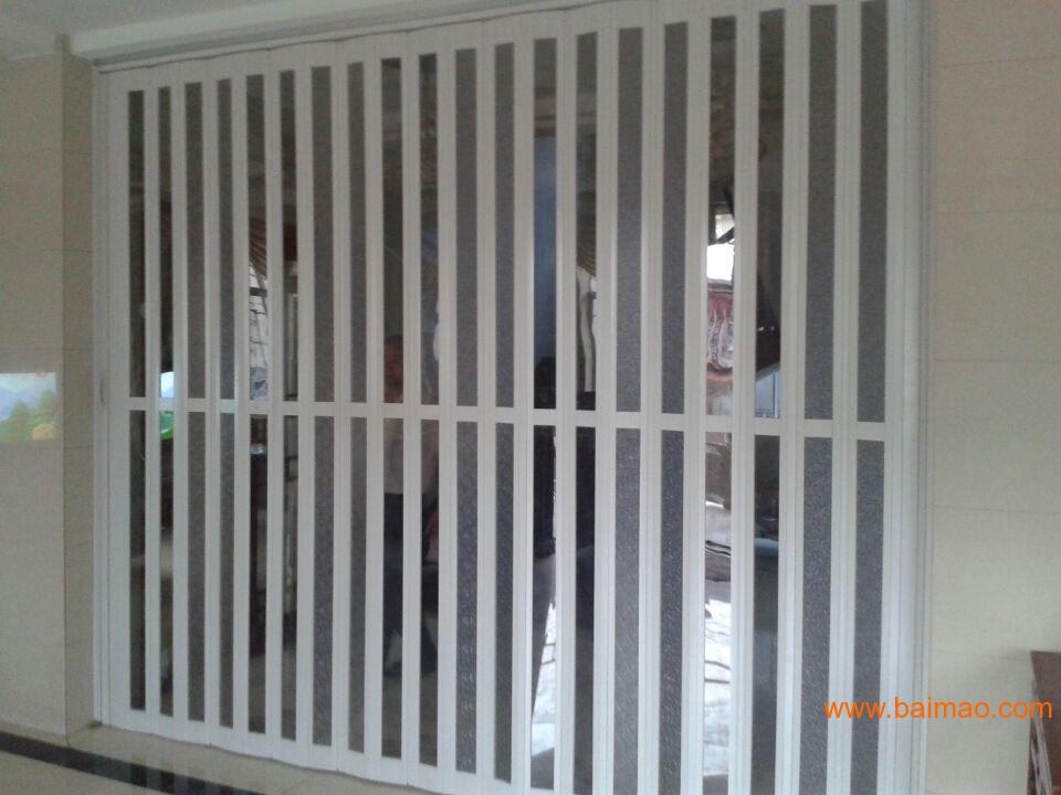 天津PVC折叠门厂家，推拉折叠门价格，美观新颖