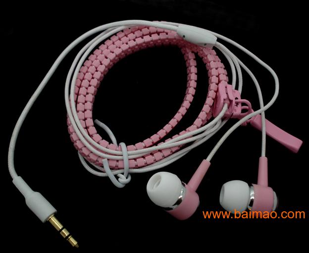 M502 拉链耳机 入耳式耳机 深圳生产厂家