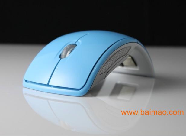 深圳鼠标生产批发可折叠的光电鼠标无线蓝牙鼠标