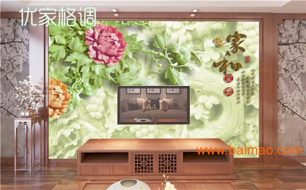 3D壁画软包时尚现代 郑州软包背景墙 皮雕壁画厂家
