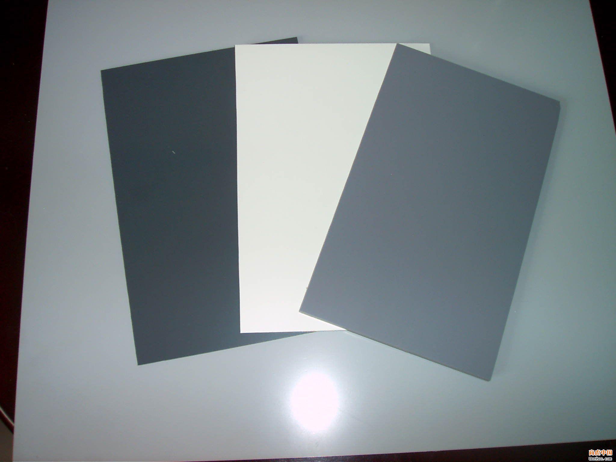厂家供应各种颜色规格PVC板