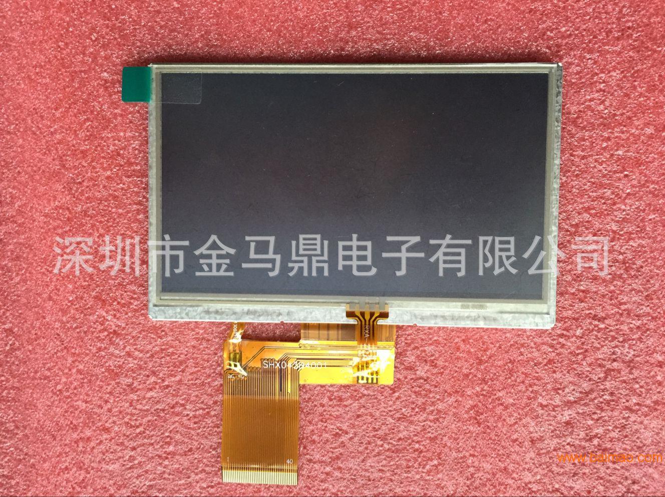 厂家销售4.3寸TFT液晶显示屏带8位和16位MC
