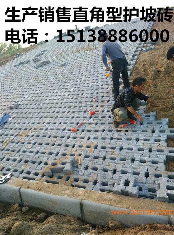 厂家直销河南郑州450*300*100景观护坡砖
