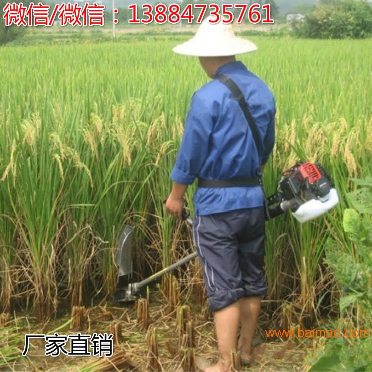 背负式割草机除草机 工作效率高水稻收割机 厂家直销