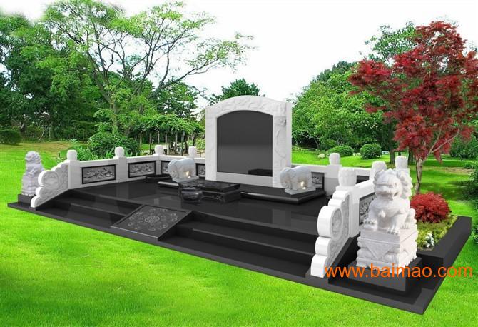 中国黑墓碑汉白玉墓碑家族墓碑曲阳墓碑