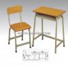 钢木课桌椅， 小学生课桌椅， 课桌椅图片， 课桌椅