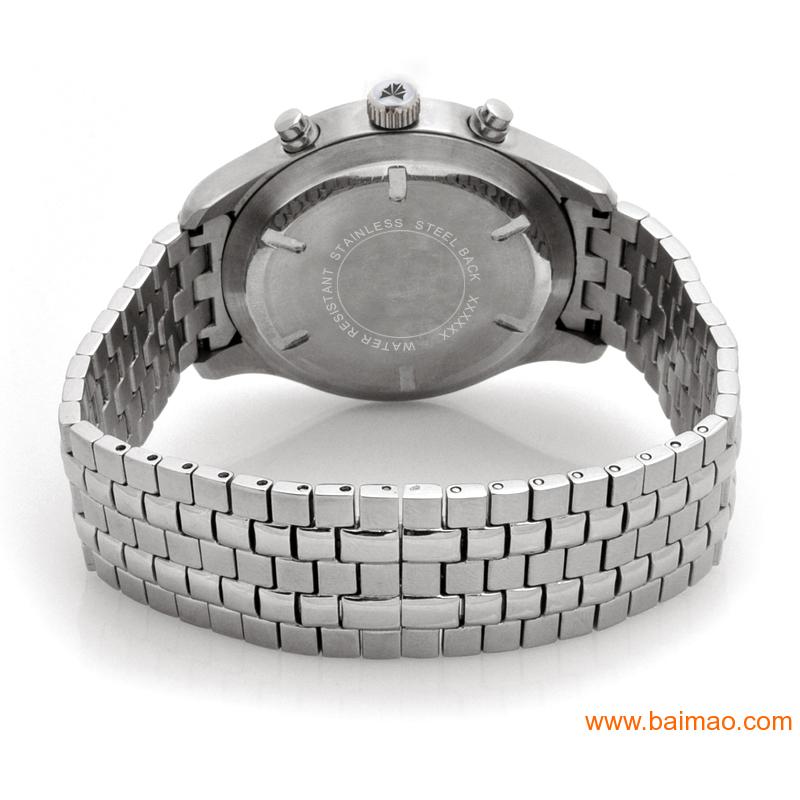 深圳礼品手表  商务男士手表 不锈钢手表 进口机芯