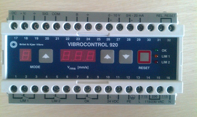 德国申克单通道壳体振动控制器VC-920