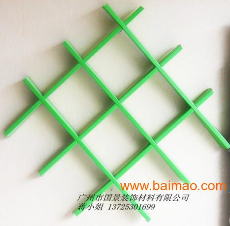 广州粉末铝格栅生产厂家直销异形三角铝格栅