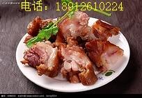卤菜培训 学做凉拌菜 卤肉技术 熟食猪头肉