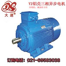 上海大速电机Y2铝壳电机Y2-132M2-6