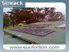 福建好的阳程阳光斜屋顶支架系统-铁皮屋顶服务商：太阳能组件支架价格如何